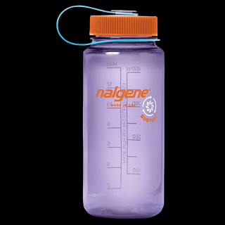 Plastová fľaša Nalgene - Wide-Mouth Sustain Amethyst - 500 ml