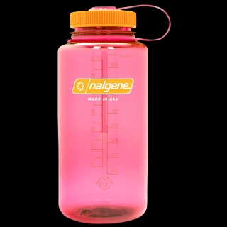 Plastová fľaša Nalgene - Wide Mouth Sustain Flamingo Pink - 1000 ml