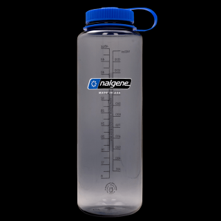 Plastová fľaša Nalgene - Wide Mouth Sustain Gray - 1500 ml