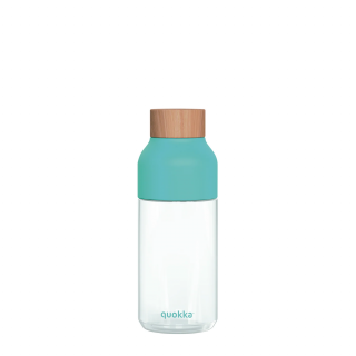 Plastová fľaša QUOKKA Tritan Ice - Turquoise 570 ml