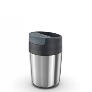 Plastový cestovný hrnček s hygienickým uzáverom JOSEPH JOSEPH sipp travel mug - nerezový 340ml|mybottle.sk
