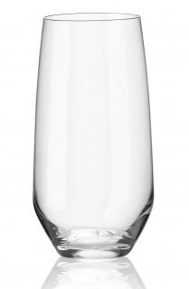 Sklenený pohár na vodu RONA CHARISMA Long Drink 4 ks - 460 ml
