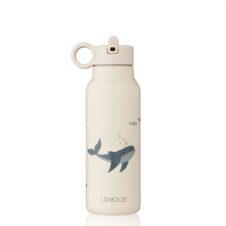 Termofľaša Liewood Falk Water Bottle - Sea creature / Sandy 350 ml