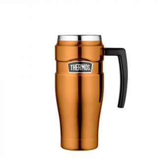 Vodotesný termohrnček s držadlom Thermos - medená 470 ml