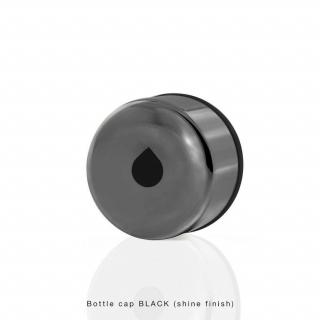 Vrchnák na sklenenú fľašu - EQUA Metallic Black