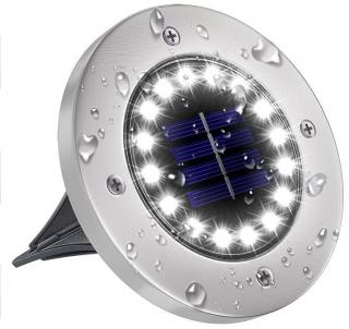 LEDsolar 16Z vonkajšie svetlo k zapichnutie do zeme 1 ks, 16 LED, bezdrôtové, IPRO, 1W, studená farba