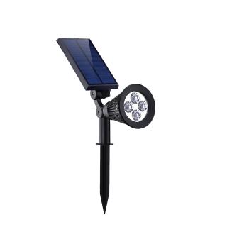 LEDSolar 4 solárne vonkajšie svetlo svietidlo do zeme 1 ks, 4 LED, bezdrôtové, iPRO, 1W, studená            farba