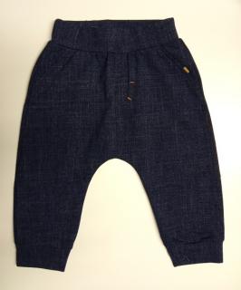 Bavlnené modré nohavice Minetti - Jeans, veľ. 68