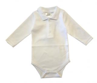 Body polo biele s golierom Minetti, veľ. 80