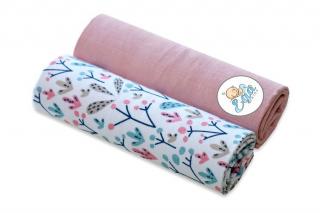MUŠELÍNOVÉ SUPER MÄKKÉ PLIENKY 60X80 cm - set 2 kusy
