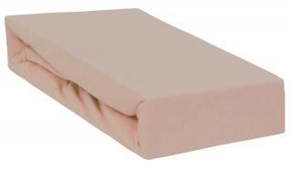 Napínacia plachta jersey béžová, 60x120 (100% bavlna )