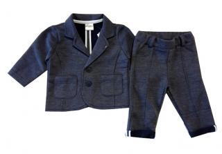 Oblek pre chlapca modrý Minetti, veľ. 74