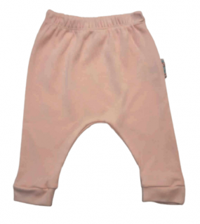 Tepláky / nohavice pre novorodenca svetlo ružové, veľ. 62