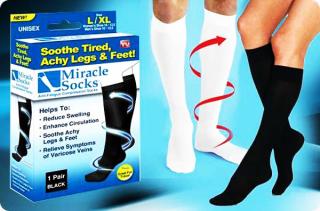 Kompresné podkolienky (Zázračné ponožky - "miracle socks")