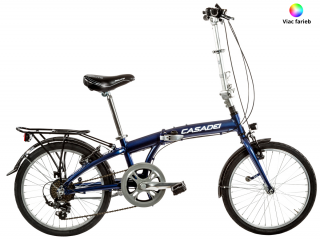 Skladací bicykel Casadei 20 Aluminium A-FOLD20C7V  (Hliníkový skladací bicykel Casadei 20)