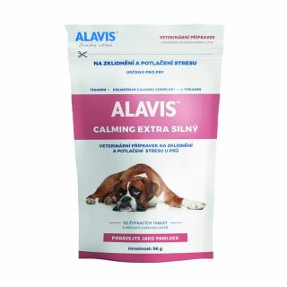 Alavis Calming Extra silný pre psov 96 g / 30 žuvacích tabliet
