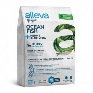 Alleva Holistic Dog Puppy & Junior Medium Fish 0,8 kg