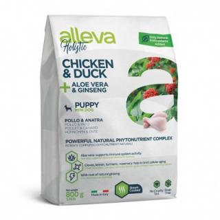 Alleva Holistic Dog Puppy & Junior Mini Chicken 0,8 kg