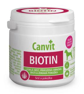 Canvit Biotin pre psy 100 tbl. 100 g
