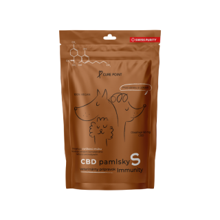 CurePoint CBD Pamlsky Immunity S, 100 g