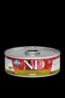 Farmina N&D Cat Quinoa Urinary konzerva 80 g