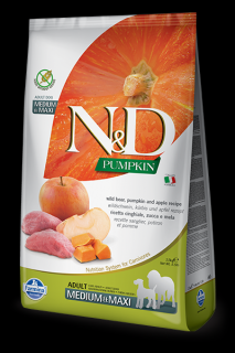 Farmina N&D Dog GF Pumpkin Adult Medium & Maxi Boar & Apple 12 kg