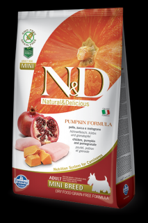 Farmina N&D dog GF Pumpkin Adult Mini Chicken & Pomegranate 0,8 kg