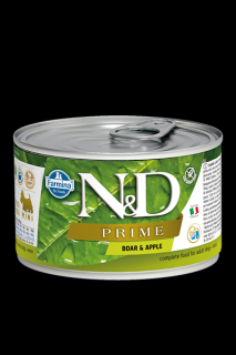 Farmina N&D Dog Prime Boar & Apple konzerva 140 g