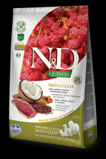 Farmina N&D Dog Quinoa (GF) Adult Medium & Maxi, Skin & Coat, Duck & Coconout 7 kg