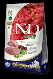 Farmina N&D Dog Quinoa Weight Management Lamb 2,5 kg