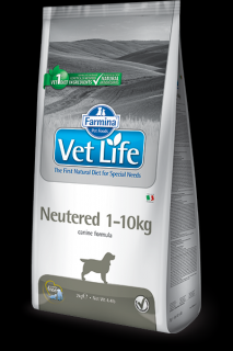 Farmina Vet Life dog Neutered 1-10 kg Hmotnosť: 10 kg