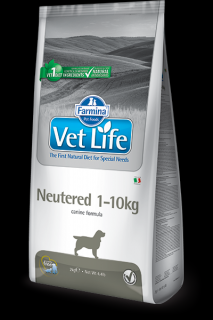 Farmina Vet Life dog Neutered 1-10 kg Hmotnosť: 2 kg