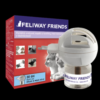 Feliway Friends Difuzér + Náplň 48 ml