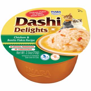 Inaba Dashi Delights Cat Kura s Bonito vločkami 6 x 70 g vanička