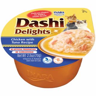Inaba Dashi Delights Cat Kura s Tuniakom 6 x 70 g vanička