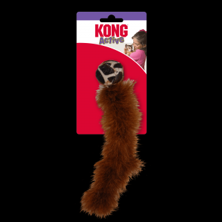 Kong Cat Active Wild Tails Assorted Chvost s loptičkou