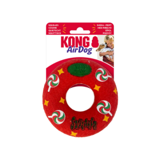 Kong Dog Holiday Airdog Squeaker Donut s pískatkom M