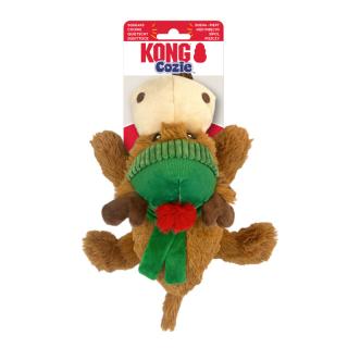 Kong Dog Holiday Cozie Reindeer s pískatkom M