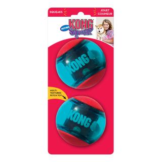 Kong Dog Squeezz Action Lopta s pískatkom L (2 ks)