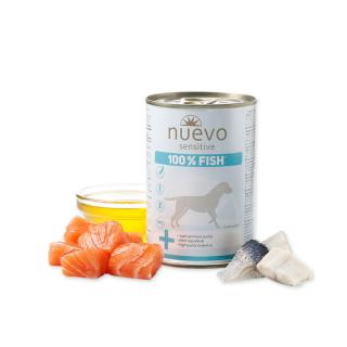 Nuevo Dog Sensitive 100% Fish 6x375 g konzerva