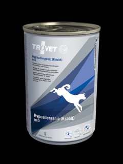 Trovet RRD Pes Rabbit Rice Diet Hypoallergenic 400 g konzerva