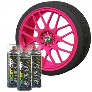 RACER DIP® Sada 3 ks Neon ružová™