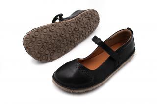 BAREFOOT BALERÍNKY FRODDO FLEXY MARY - BLACK 32, 20.6, 7.4