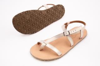 BAREFOOT SANDÁLE FRODDO FLEXY W VIBRAM - GOLD SHINE 40, 26.5, 9.3