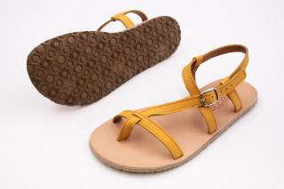 BAREFOOT SANDÁLE FRODDO FLEXY W VIBRAM - YELLOW 40, 26.5, 9.3