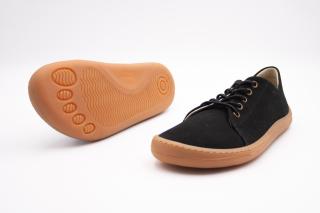 BAREFOOT TENISKY PRE DOSPELÝCH FRODDO VEGAN LACES - BLACK 41, 27.7, 9.7