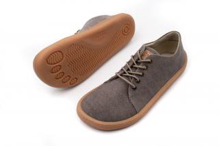 BAREFOOT TENISKY PRE DOSPELÝCH FRODDO VEGAN LACES - GREY 41, 27.7, 9.7