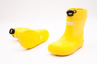 BUNDGAARD BAREFOOT GUMÁKY  COVER - YELLOW 19, 13.3, 5.9