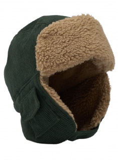 DETSKÁ ČIAPKA UŠIANKA TEDDY MIKK-LINE - DUFFEL BAG 122/128