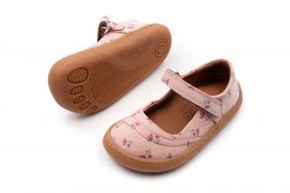 DETSKÉ BAREFOOT BALERÍNKY FRODDO MARY J - FLOWERS 27, 17.4, 7.1